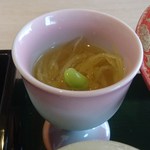 日本料理 みつき - 糸瓜と縮緬雑魚のお浸し