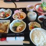 日本料理 みつき - 7月のみつき御膳の全体　