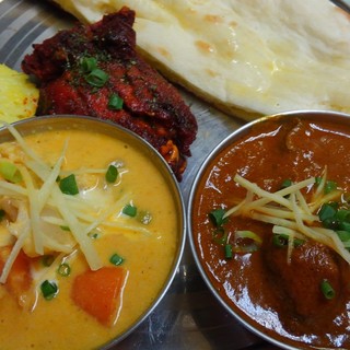 Great deal on all-you-can-eat naan and rice lunch ◎ Delivery orders also welcome