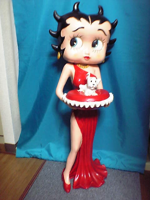 コカコーラ ベティちゃん Betty Boop ダイナーウェートレス フィギュア 1点限コカコーラ アメリカンダイナーウェートレス 50s フィギュア
