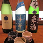 蕎麦　もり木 - 3種飲み比べセット