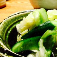 魚匠 銀平 道頓堀店 - H27.7 お漬物‼︎これがねぇ旨いんですよ♡おかわりOK