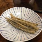 大森 野田岩 - 骨せんべい500円税抜き