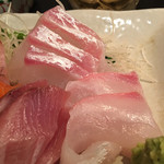 ゑちぜん屋 - 鯛刺身  綺麗な包丁さばき