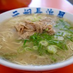 元祖長浜屋 - ［2016/07］ラーメン・カタ(500円)