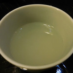 舞扇 - 蕎麦湯；アップ