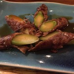 Take Japanese Restaurant - 肉巻きアスパラガス