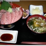 どんぶり亭 まつもと - H28.6 大とろ丼　これが1500円　やはり旨い