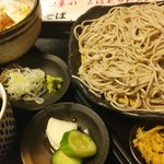 Rokubee - 再訪問。ミニカツ丼。麺は中盛。880円。