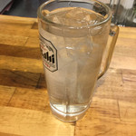 立ち食いジンギスカン はや川 - キンミヤハイボール 350円