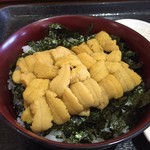 柿崎商店 海鮮工房 - 白折うに丼＠2210円　2016.07