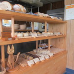 粉の実 - 陳列されたパンたち