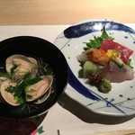 Maruyama - 椀物&刺身