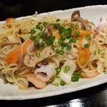 居酒屋 おば九 - 海鮮塩焼そば(¥880−)