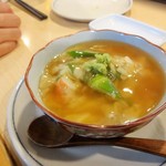 きりん食堂 - アボガドと海老の生ゆば(16-07)