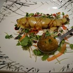 龍のひげ - 鮎のコンフィ