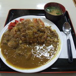 食堂 田舎家 - カツカレー大盛