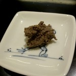 鮨みなと - 鮎のペースト…琵琶湖産の鮎を頭から尻尾まで丸ごと一匹ペーストにしたもの。