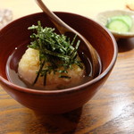 もり山 - 2016.7)焼きおにぎりのお茶漬け