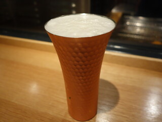 Roppongi Kakishin - ☆生ビールはよく冷えてます☆
