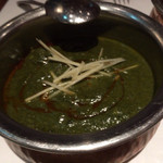 ニルヴァーナ ニューヨーク - 2016.7アラカルトからサグチキン1900円じっくり炒めた玉ねぎとヨーグルトのコクのあるカレー