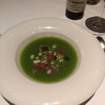 ニルヴァーナ ニューヨーク - 2016.7アラカルトの冷製グリーンガスパチョ、レギュラー850円