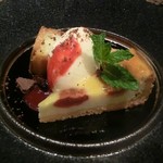 鉄板焼・愛宕 - ﾁｪﾘｰのｸﾗﾌﾃｨｰとﾊﾞﾆﾗｱｲｽ　2016.05.29