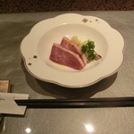 アミューズ(燻し鴨) 2016.05.29
