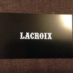 PATISSERIE LACROIX - ショップカード