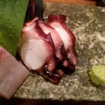 旬魚旬菜まるとび - 柳蛸。いつきても柳蛸が食べられます。