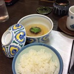 陣屋 賑わい亭 - 朝食 ご飯と煮物
