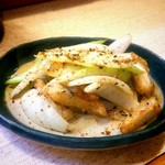 ゆたか - ヤゲン軟骨の生七味炒め