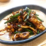 ゆたか - 鶏肉の回鍋肉的なもの