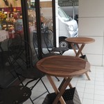 パティスリーヨシノリアサミ - テラス席