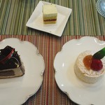 パティスリーヨシノリアサミ - 最初にチョイスした２点