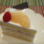 パティスリーヨシノリアサミ - 桃のショート