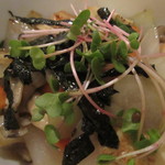 SAJI - 海老と木綿豆腐の野菜餡かけ丼