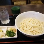 狸屋 - 生じょうゆうどん500円