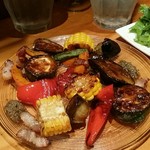 ビストロ シン 2 - 【2016年7月】夏野菜のロースト：750円
