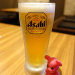 一心 - 生ビール　500円