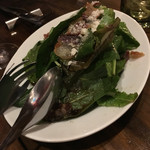 地中海食堂Oliva - 苦味野菜 パンチェッタ乗せ