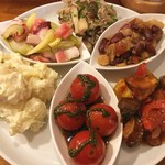 アッツケ ピッツァ - 2016.6　前菜盛り合わせ