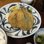 つくし食堂 - アジフライ