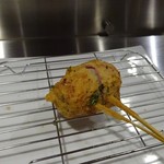 串揚げ 串の実 - 「枝豆のクリームコロッケ風」