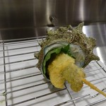 串揚げ 串の実 - 「サザエ」