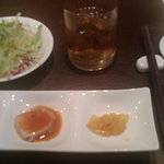 新香楼　麻婆豆腐セット（前菜）