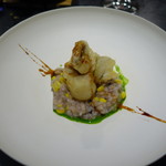 セララバアド - 穴子、雑穀、クレソン