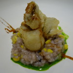 セララバアド - 穴子、雑穀、クレソン