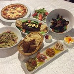 Jupita - 夏季限定！イタリアーノコース3h飲み放題付き料理8品 ¥3.500