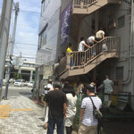 清水港　みなみ  - 開店直後でこの行列